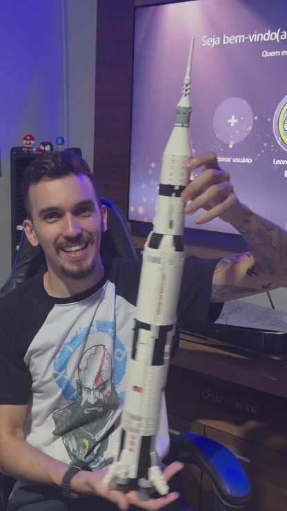 Saturno V: Missão Lunar Apollo (1969 peças)