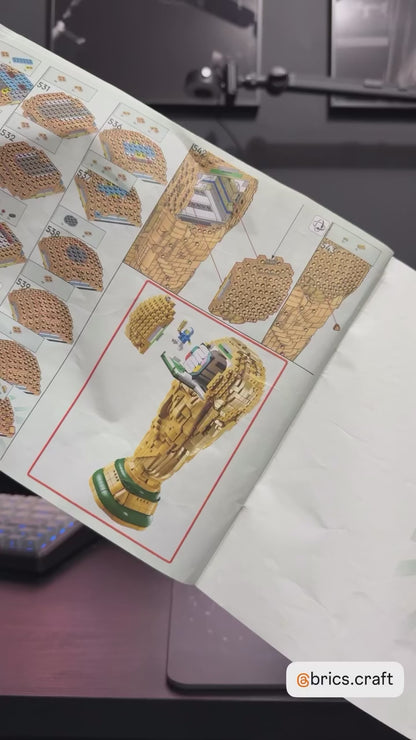 Taça da Copa do Mundo (2842 peças)