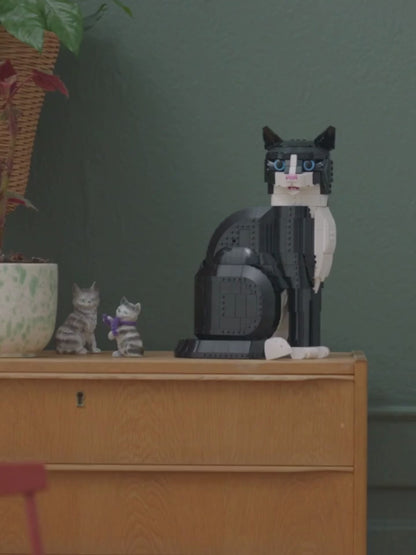 Gato de Smoking (1710 peças)
