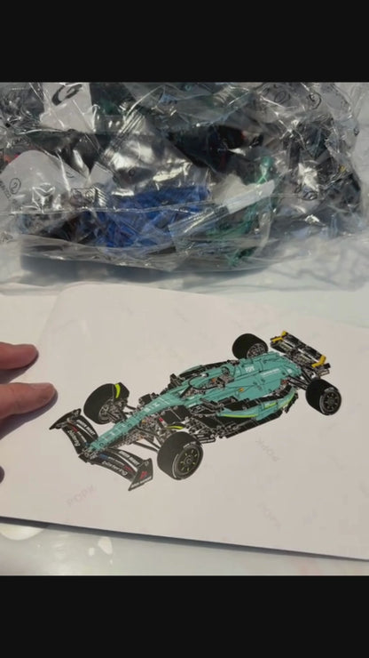 Fórmula 1 - Aston Martin AMR24 (1912 peças)