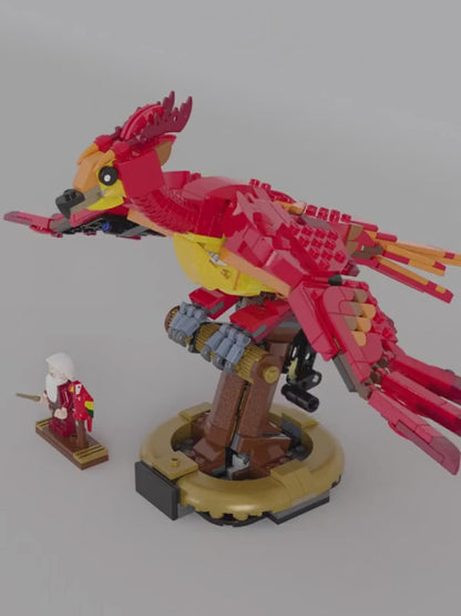 Fawkes - A Fénix de Dumbledore (597 peças)