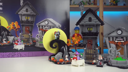 Cidade do Halloween - O Estranho Mundo de Jack (2193 peças)