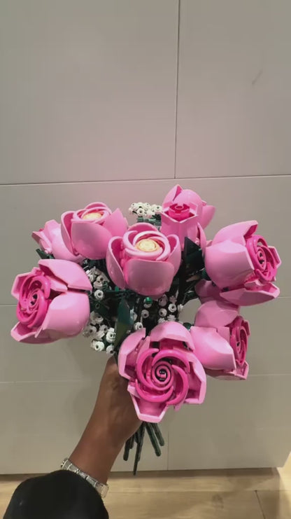 Buquê Rosa Eterno (789 peças)