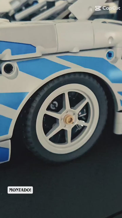 Nissan Skyline GT-R R34 - Velozes e Furiosos (1410 peças)