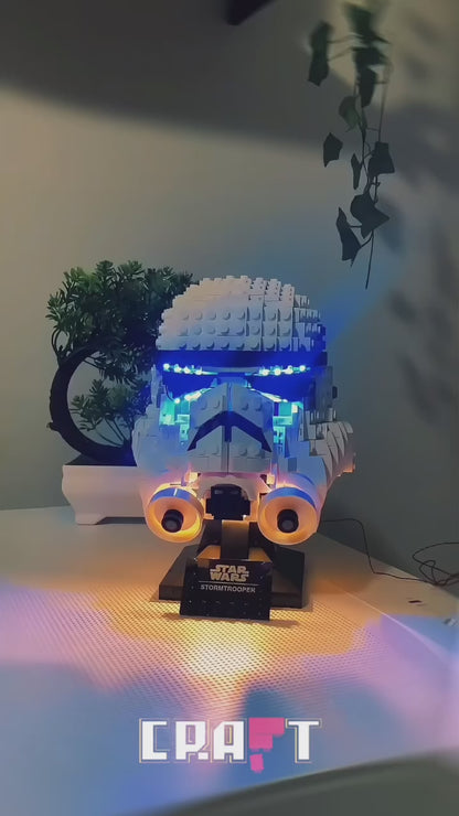 Star Wars - Capacete Stormtrooper (647 peças)