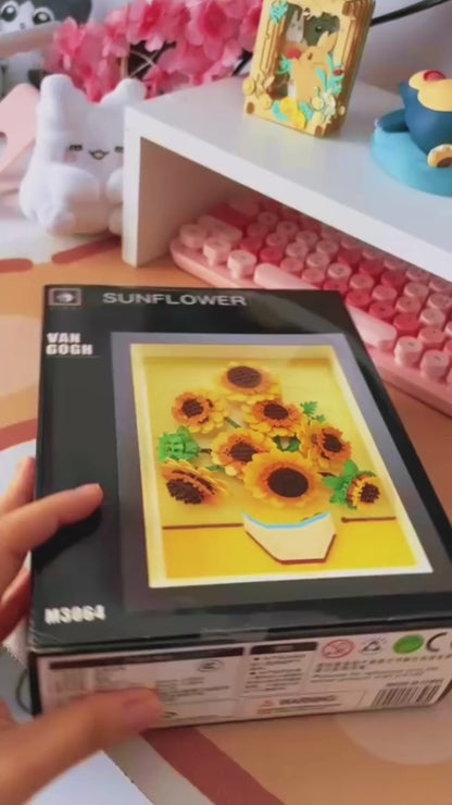 O Museu: Os Girassóis de Van Gogh (1118 micro-peças)