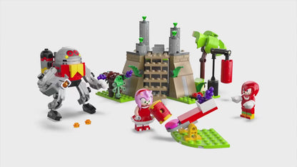 Sonic - Knuckles e o Santuário Mestre Esmeralda (325 peças)