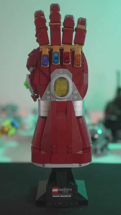 Manopla de Nanotecnologia do Tony Stark (675 peças)