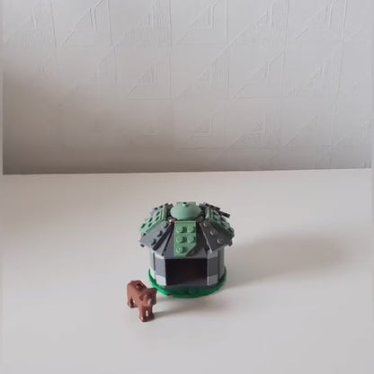 A Cabana de Hagrid: Uma Visita Inesperada (896 peças)