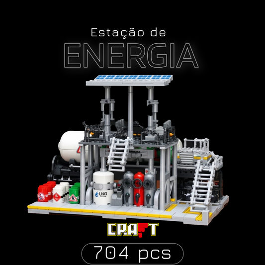 Estação de energia (704 peças)