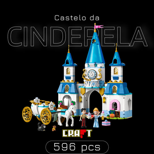 Castelo da Cinderela - Disney Princess (596 peças)