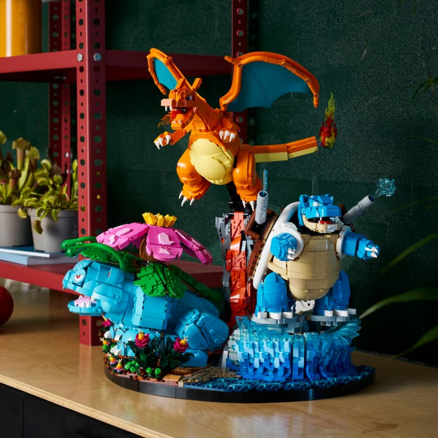 Pokémon - Venusaur, Charizard e Blastoise (6838 peças)