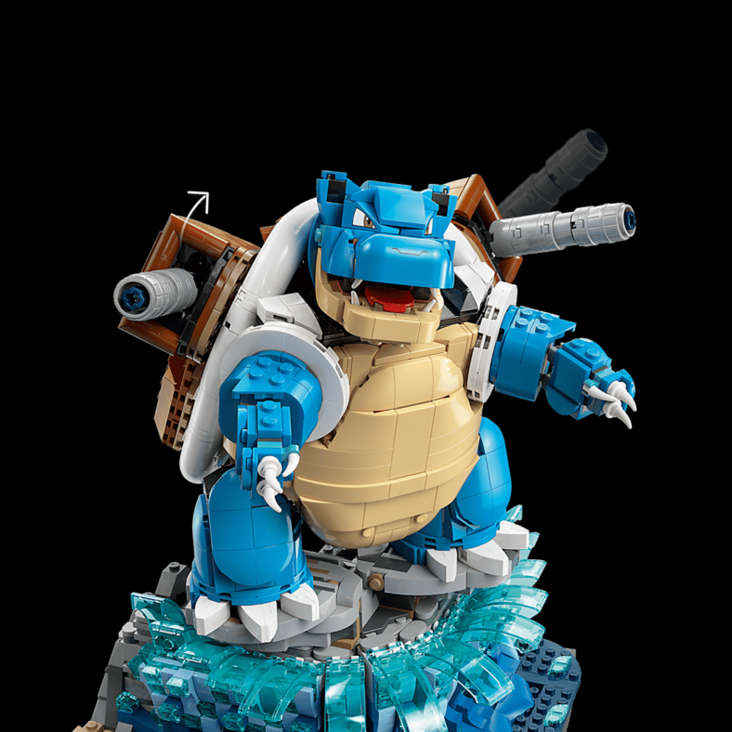 Pokémon - Venusaur, Charizard e Blastoise (6838 peças)