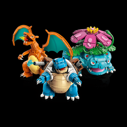 Pokémon - Venusaur, Charizard e Blastoise (6838 peças)