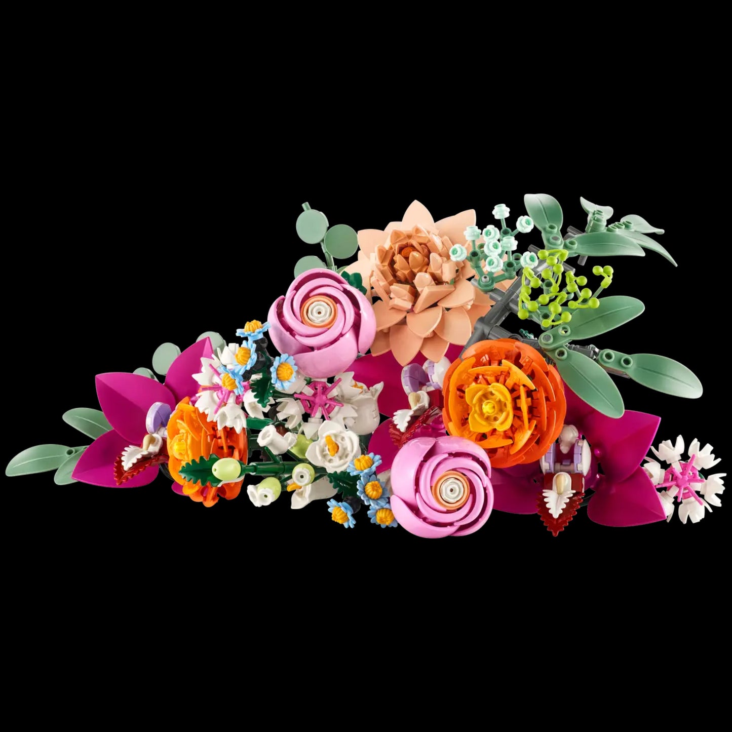 Buquê de Flores Rosa (749 peças)