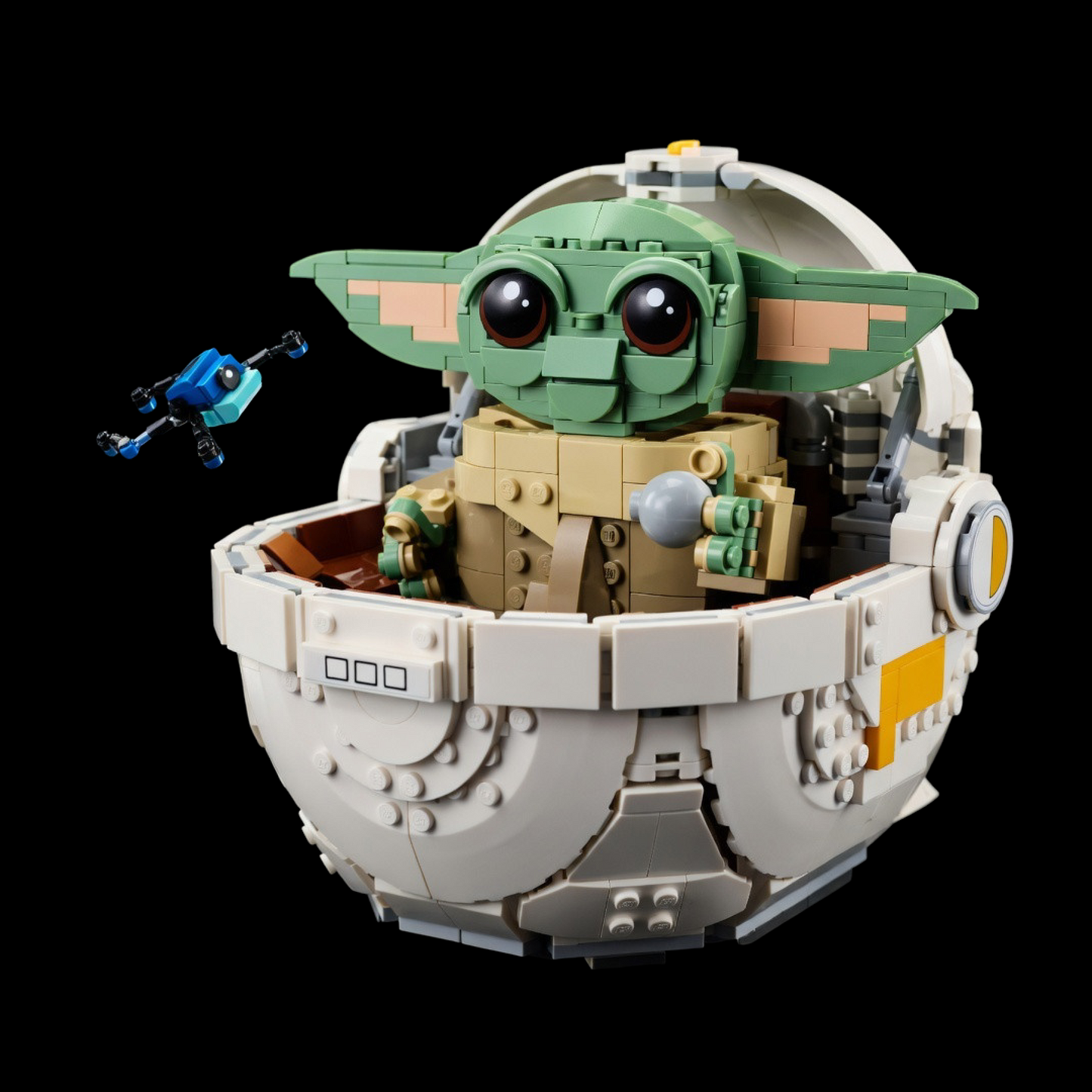Baby Yoda no Carrinho Flutuante (1048 peças)