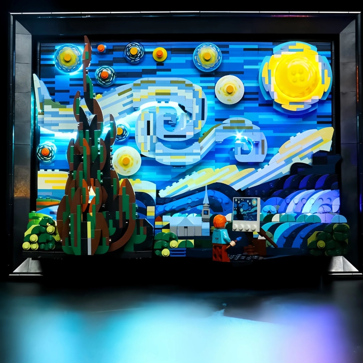 Kit de Iluminação para Van Gogh - A Noite Estrelada