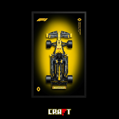 Quadro Fosco para a Fórmula-1 Renault