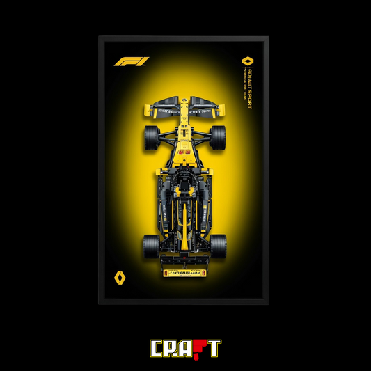 Quadro Fosco para a Fórmula-1 Renault