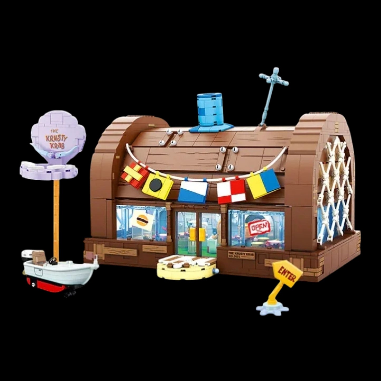 Bob Esponja - Krusty Krab (2700 peças)