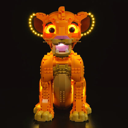 Kit de Iluminação para o Simba, O Rei Leão (222 peças)
