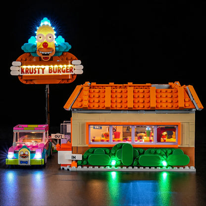Kit de Iluminação para Os Simpsons - Krusty Burger
