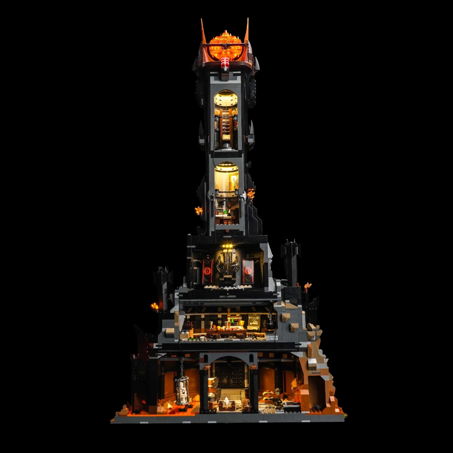 Kit de Iluminação para a Torre Negra Barad - Dûr (925 peças)