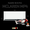 Expositor de Acrílico para a McLaren MP4 de Ayrton Senna