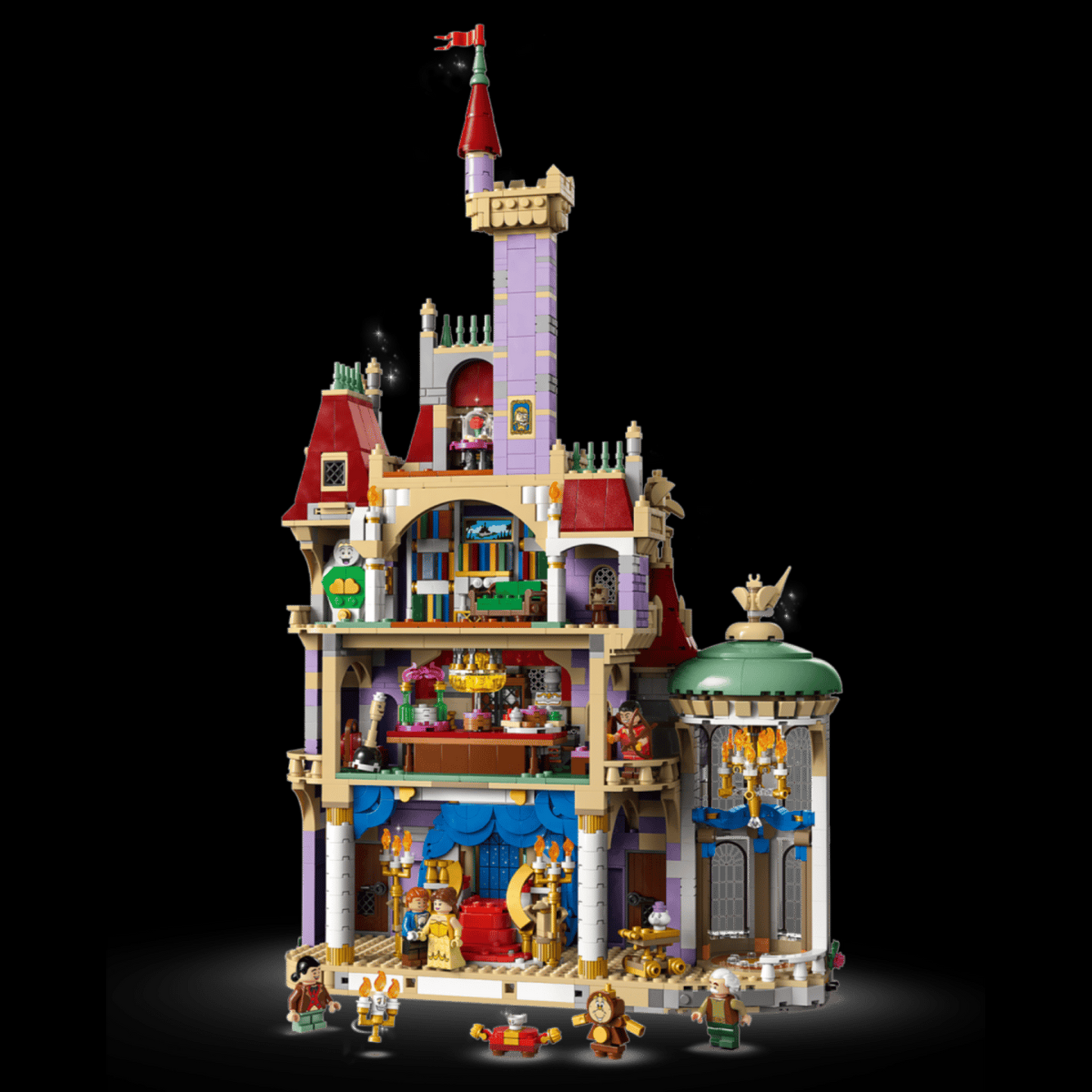 Castelo da Bela e a Fera (2916 peças)