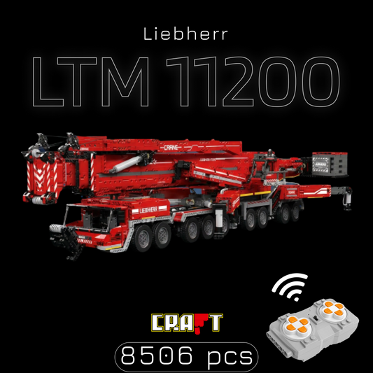 Grua Liebherr LTM11200 (8506 peças)