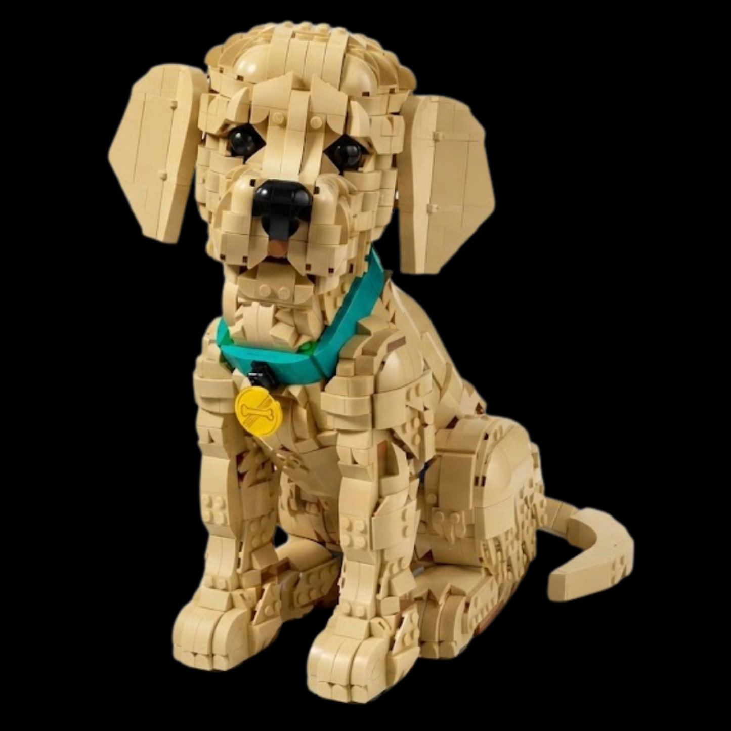 Cachorrinho Golden Retriever (2102 peças)