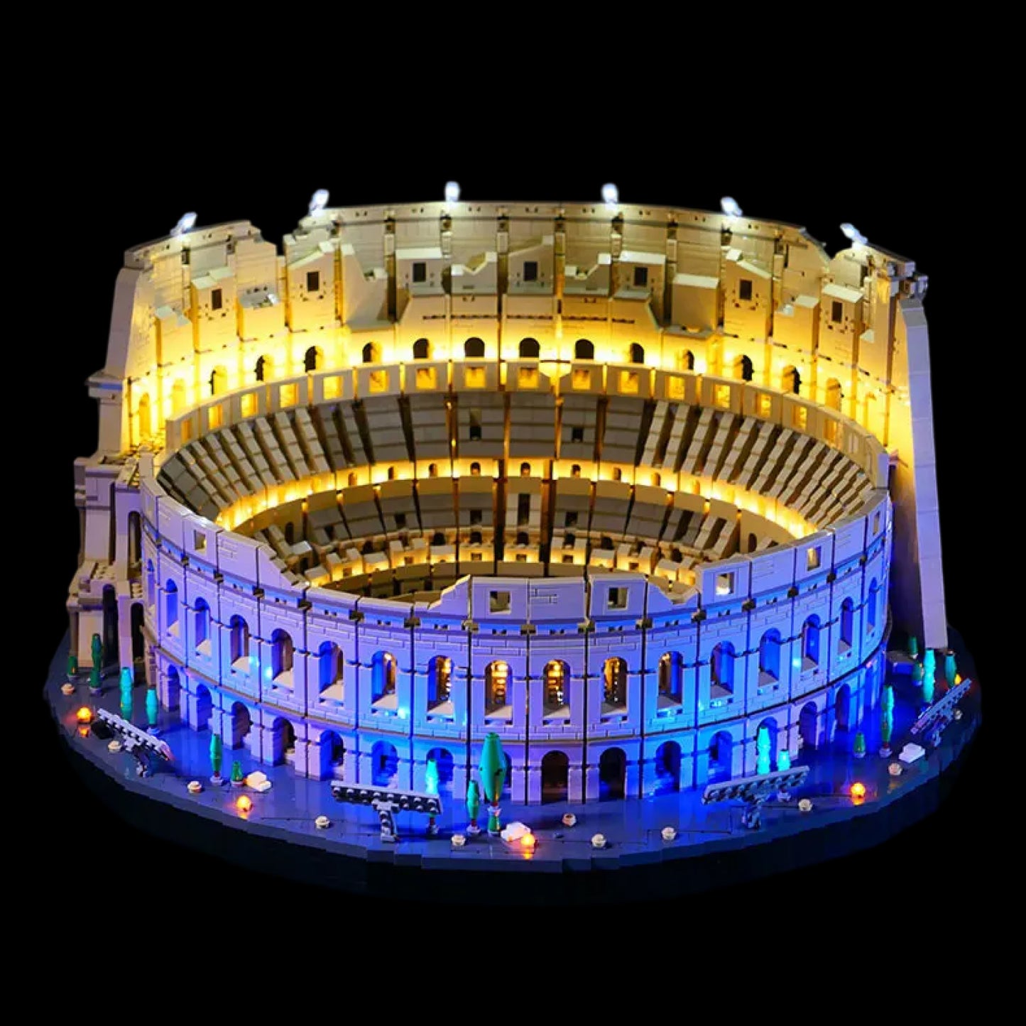 Kit de Iluminação para o Coliseu de Roma (9036 peças)