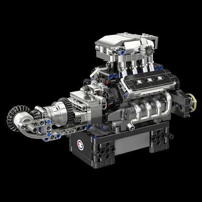 Motor V8 Turbinado (737 peças)