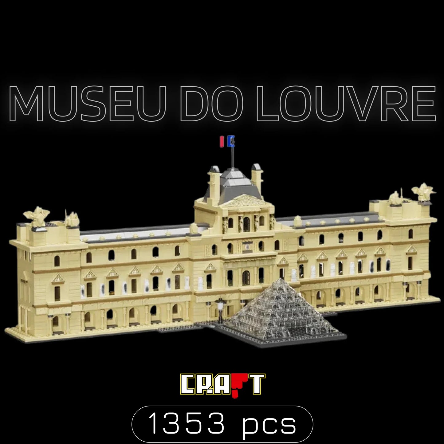 Museu do Louvre (1353 peças)