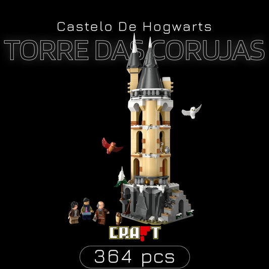 Torre Das Corujas - Castelo De Hogwarts (364 peças)