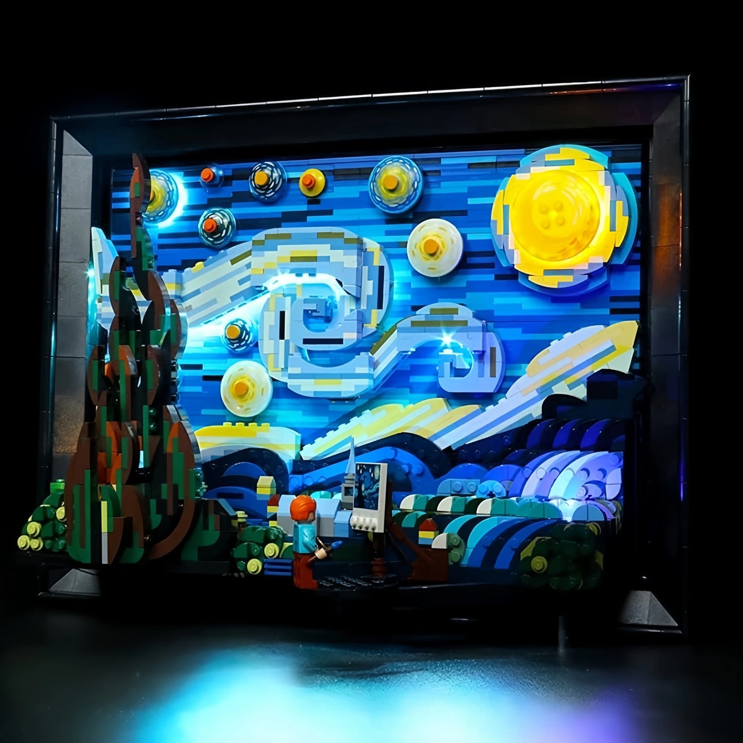 Kit de Iluminação para Van Gogh - A Noite Estrelada