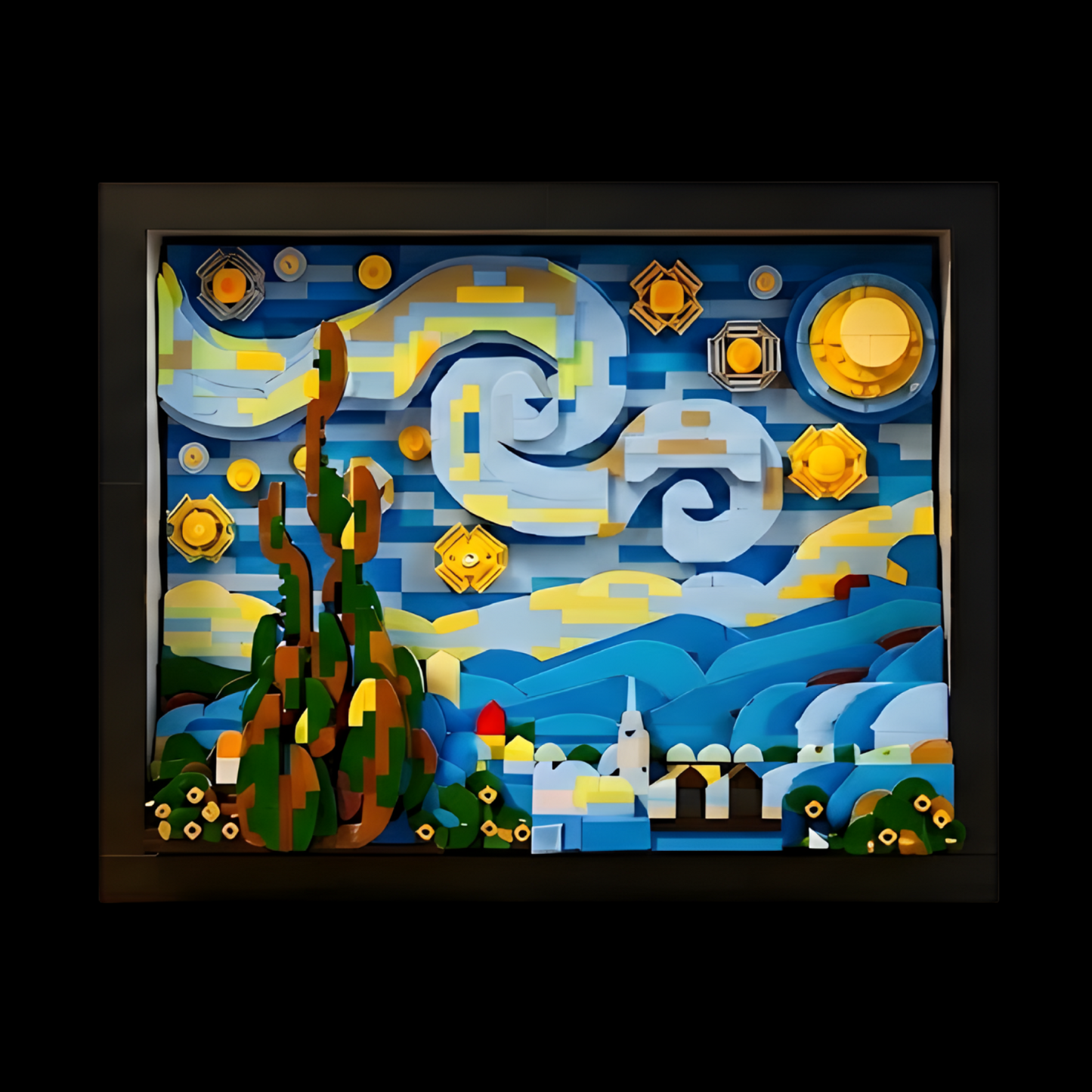 O Museu: A Noite Estrelada (1568 micro-peças)