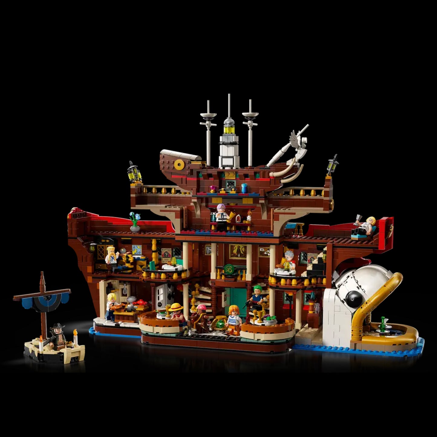 One Piece - Restaurante Flutuante (3402 peças)