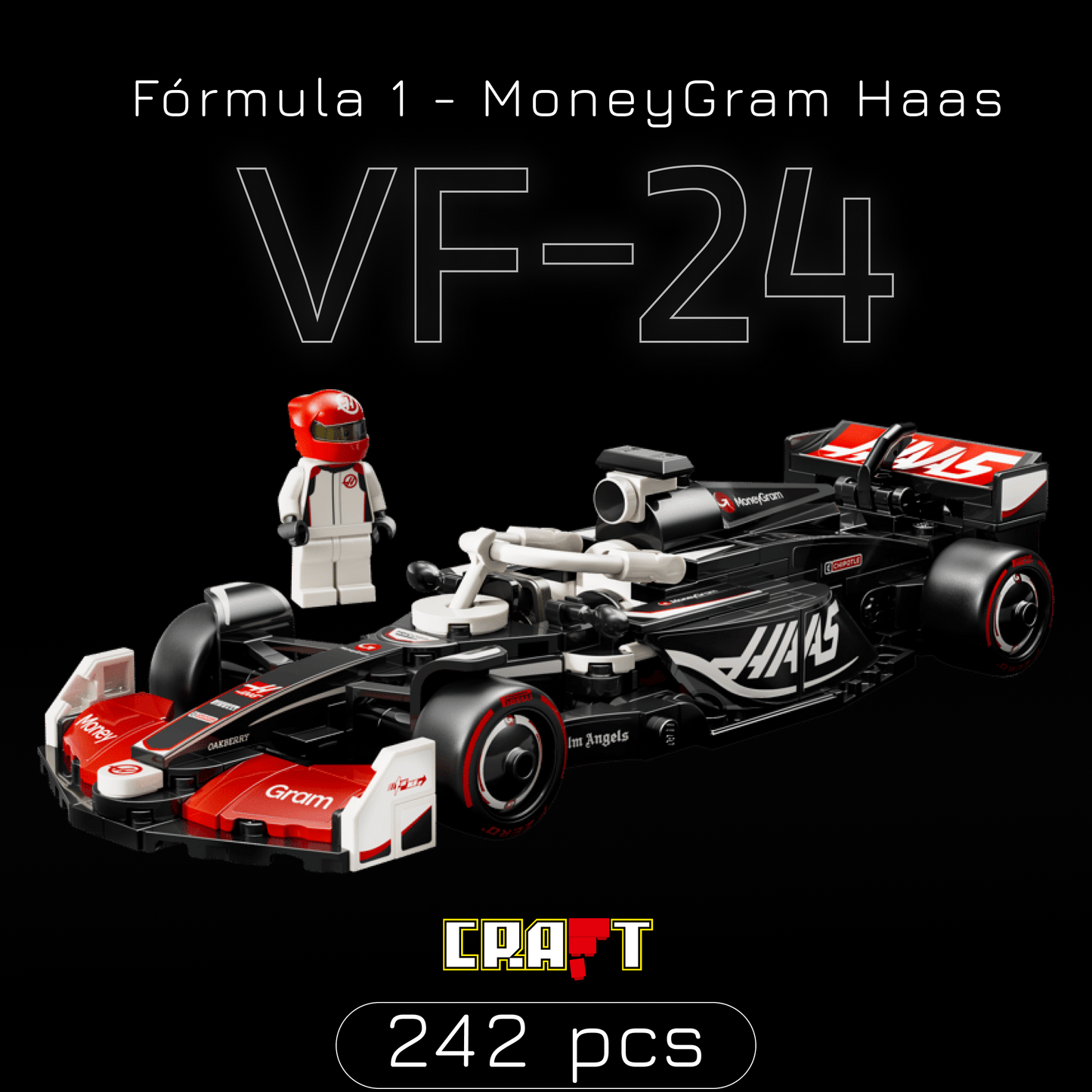 Speed Champion - Haas VF-24 (242 peças)