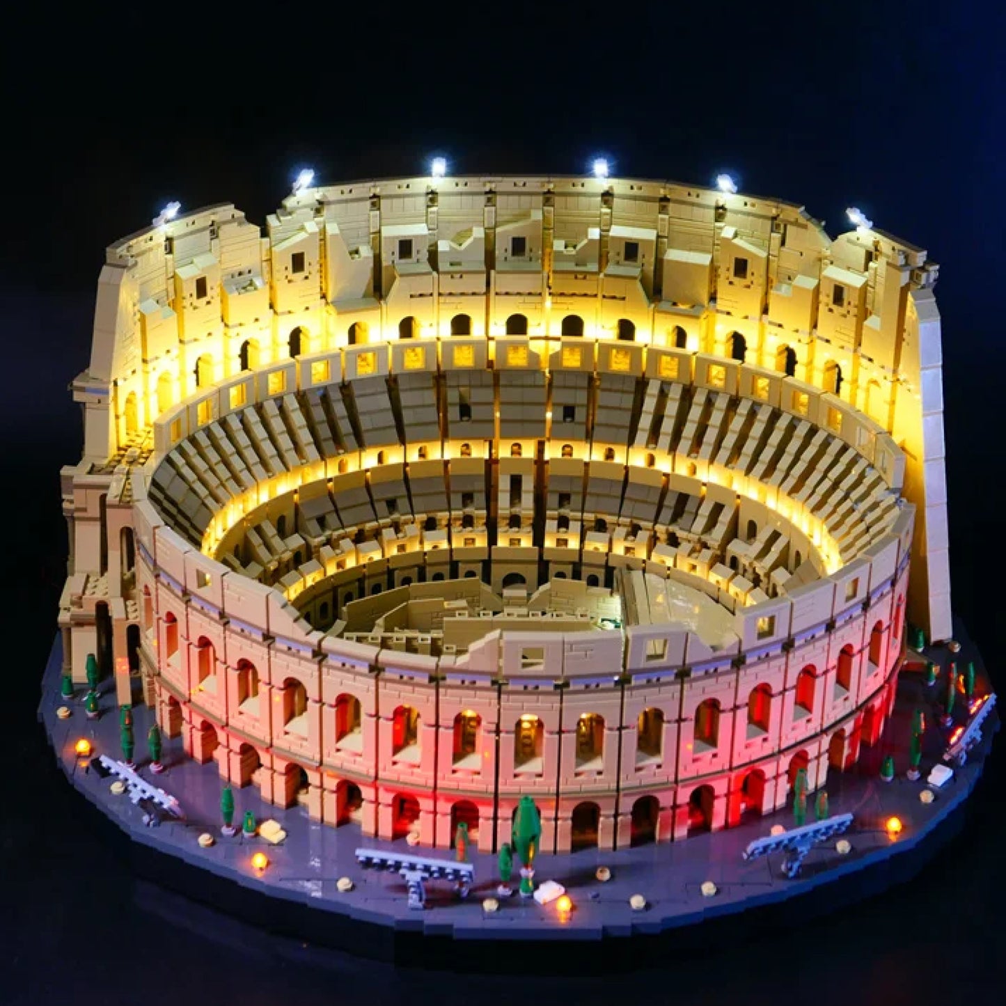 Kit de Iluminação para o Coliseu de Roma (9036 peças)