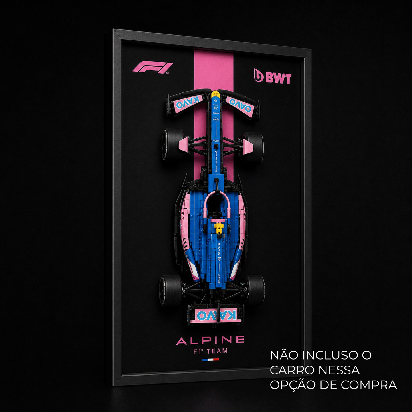 Quadro Fosco Para Alpine F1 BWT