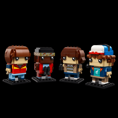 Stranger Things - Mike, Dustin, Lucas e Will (542 peças)