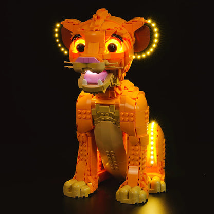 Kit de Iluminação para o Simba, O Rei Leão (222 peças)