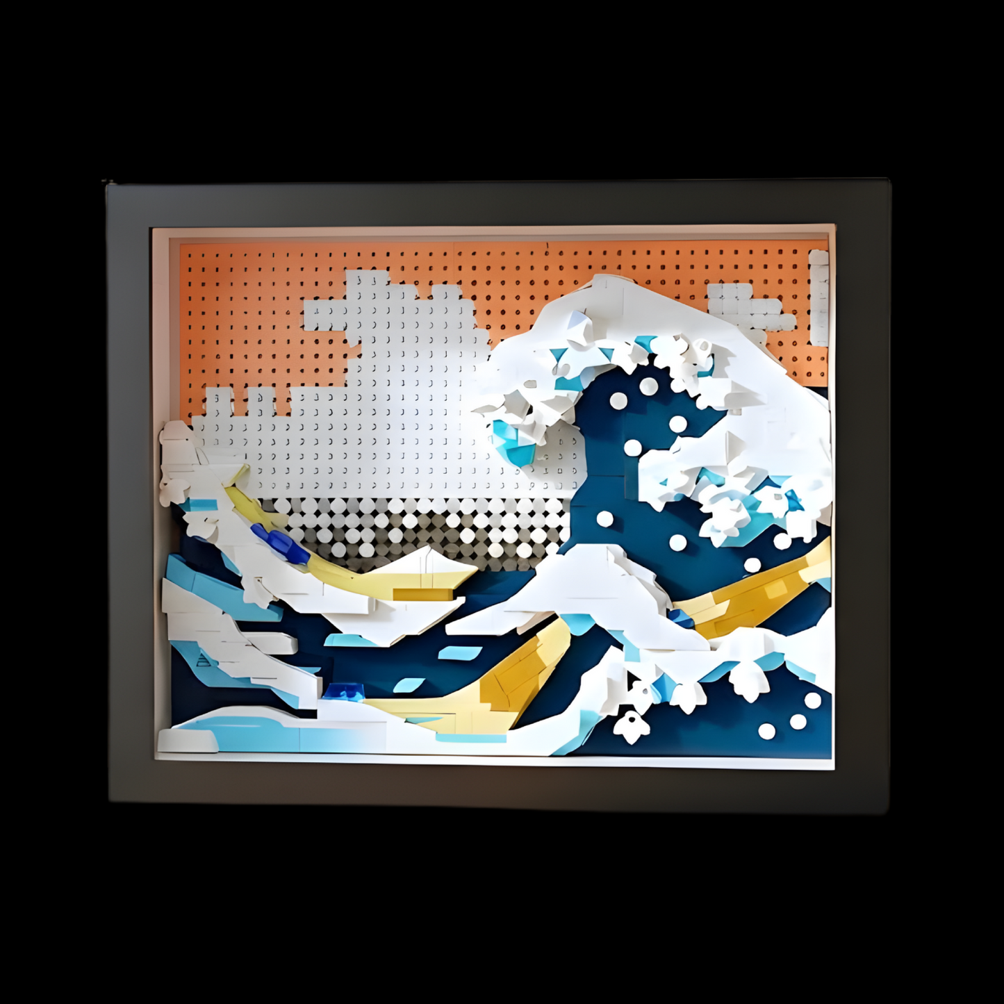 O Museu: A Grande Onda de Kanagawa (1511 micro-peças)