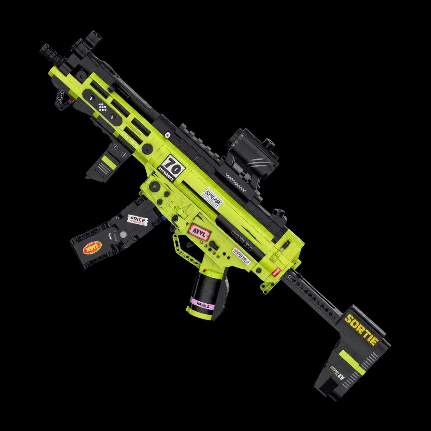 Submetralhadora MP5 (1698 peças)