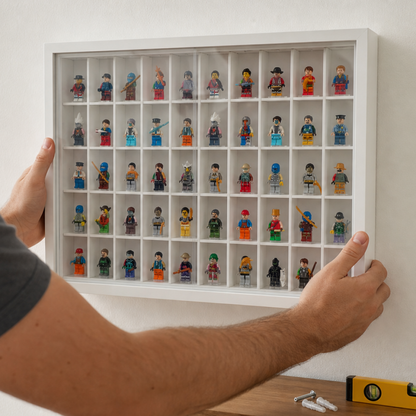 Expositor de Acrílico - 50 Minifiguras