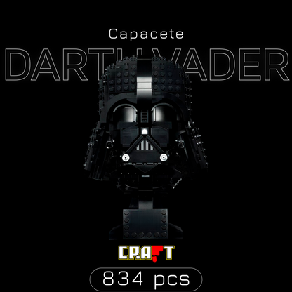 Capacete de Darth Vader (834 peças)
