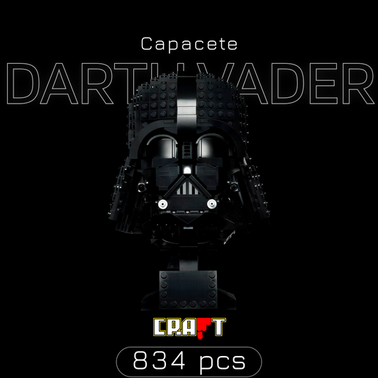 Capacete de Darth Vader (834 peças)