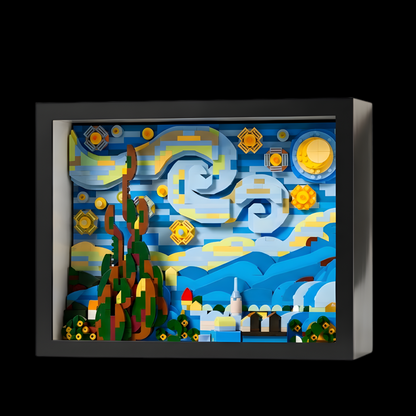 O Museu: A Noite Estrelada (1568 micro-peças)