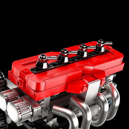 Motor 4G63T Turbo Inline-4 (811 peças)